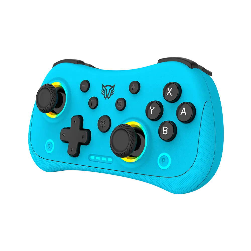 Control Balam Rush Pocket G555 Azender Azul inalambrico Bluetooth Android Nintendo Switch PC iOS RGB