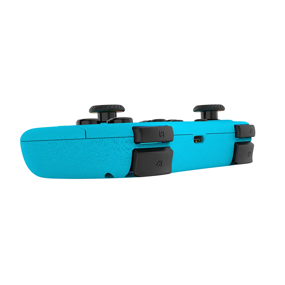 Control Balam Rush Pocket G555 Azender Azul inalambrico Bluetooth Android Nintendo Switch PC iOS RGB