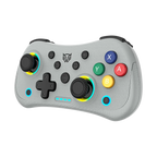 Control Balam Rush Pocket G555 Azender Retro Gris inalambrico Bluetooth Android Nintendo Switch PC iOS RGB