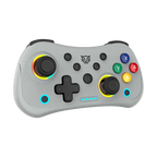 Control Balam Rush Pocket G555 Azender Retro Gris inalambrico Bluetooth Android Nintendo Switch PC iOS RGB