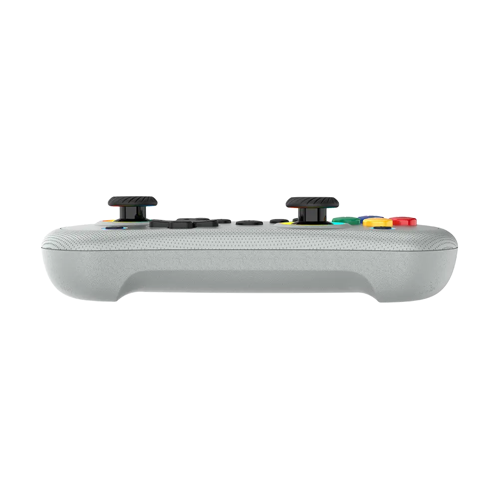 Control Balam Rush Pocket G555 Azender Retro Gris inalambrico Bluetooth Android Nintendo Switch PC iOS RGB