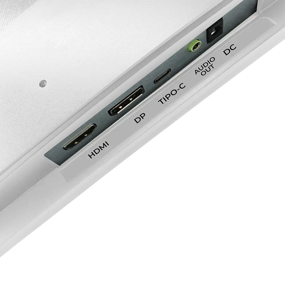 Monitor Balam Rush Gamer Andromeda MAG27Y 27 pulg curvo 1920*1080 FHD 180 Hz 1ms Blanco