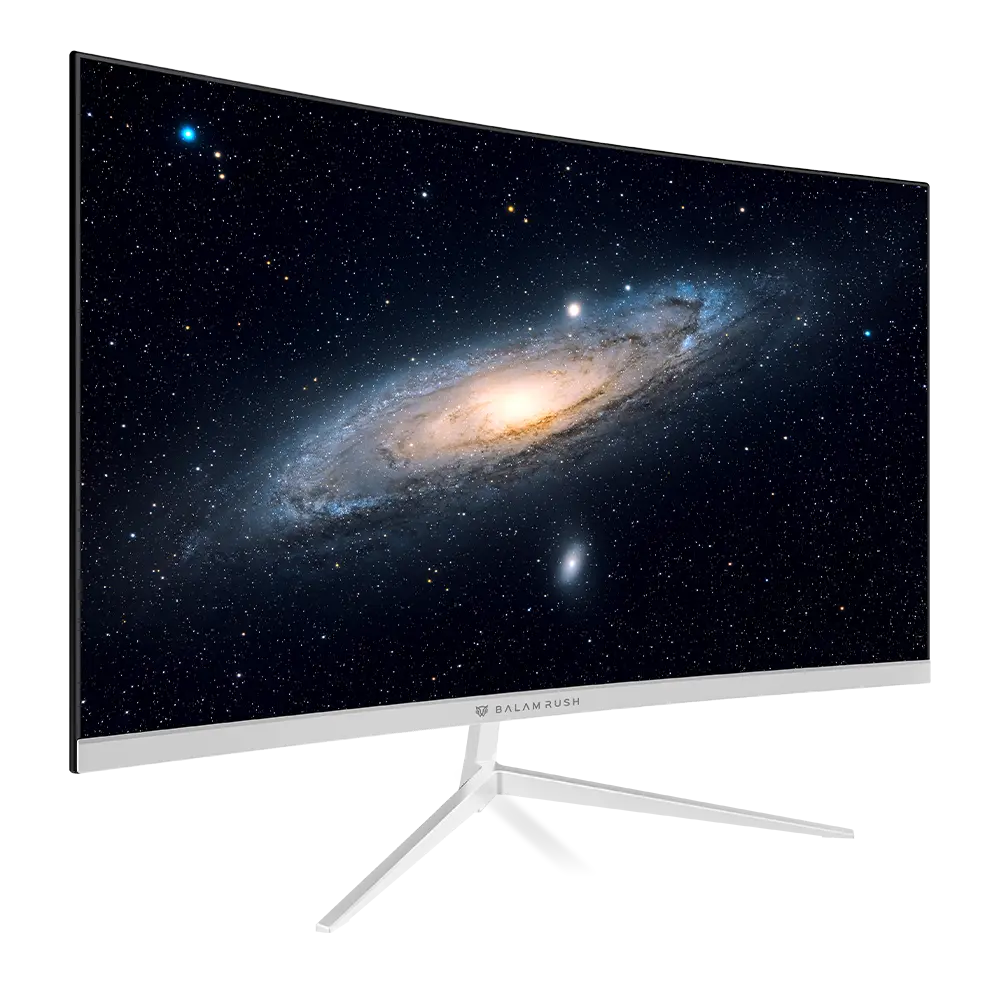 Monitor Balam Rush Gamer Andromeda MAG27Y 27 pulg curvo 1920*1080 FHD 180 Hz 1ms Blanco