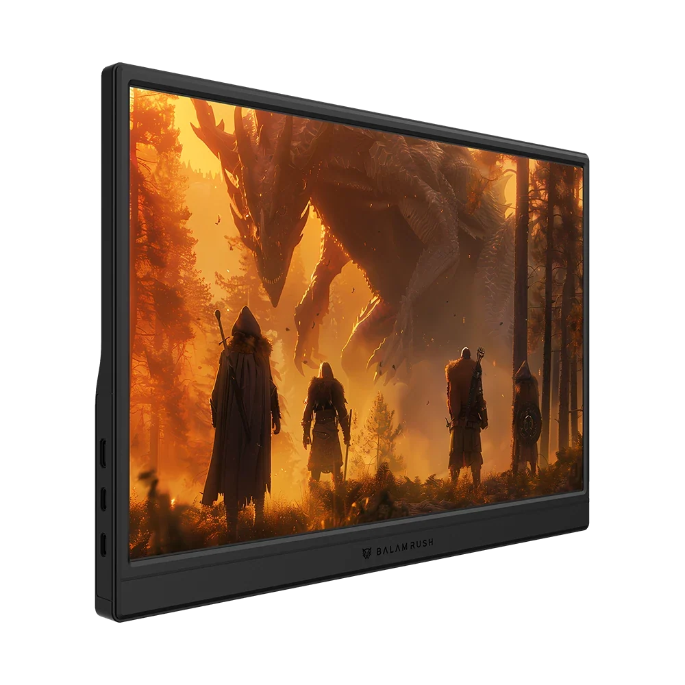 Monitor Portatil Balam Rush Plano 15.6 IPS Nomad NM15D Negro 1920 x 1080 FHD 60Hz BR-943123