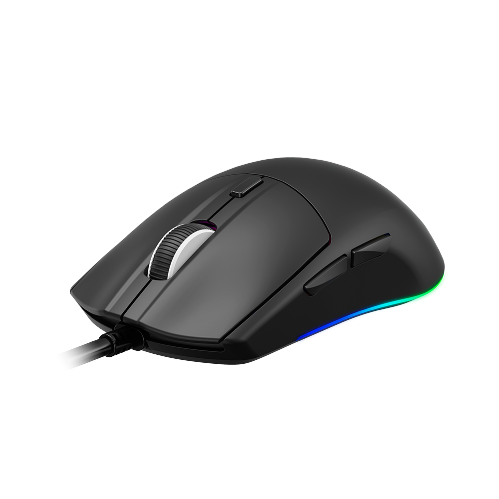 Mouse Balam Rush Drift Plus MG3 Alambrico Negro 7200 DPI RGB 6 botones programables