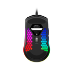 Mouse Balam Rush Drift Plus MG3 Alambrico Negro 7200 DPI RGB 6 botones programables