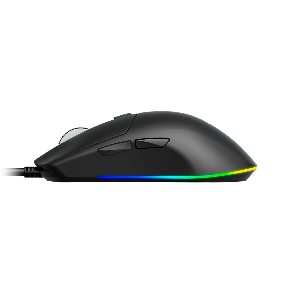 Mouse Balam Rush Drift Plus MG3 Alambrico Negro 7200 DPI RGB 6 botones programables