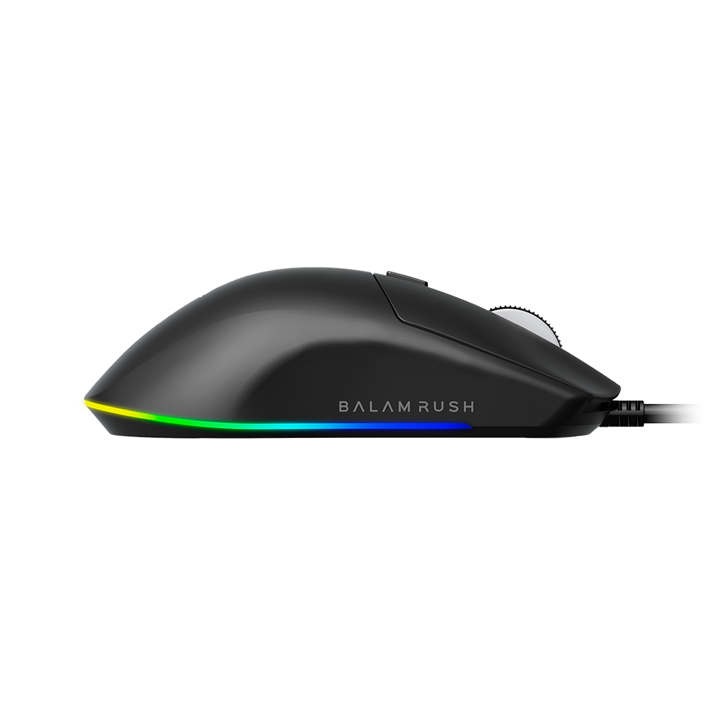 Mouse Balam Rush Drift Plus MG3 Alambrico Negro 7200 DPI RGB 6 botones programables
