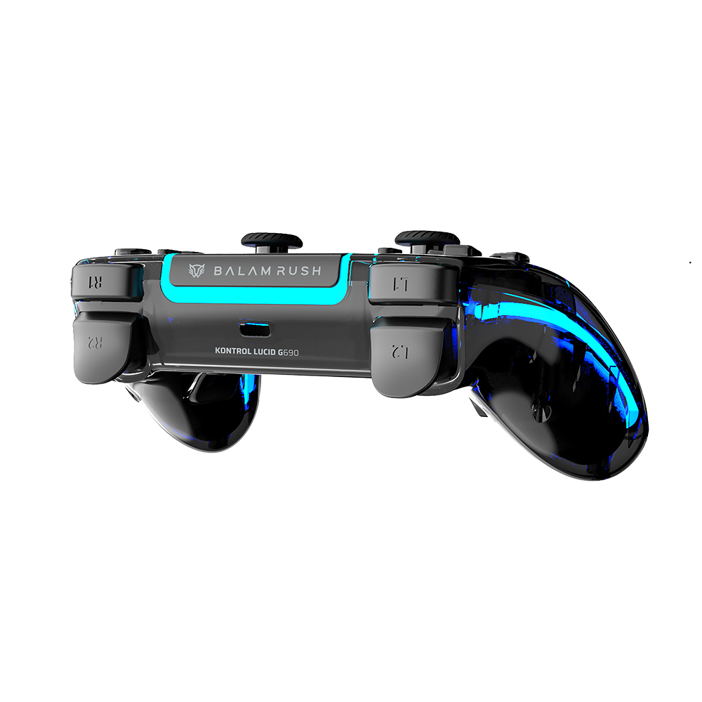 Control Balam Rush Lucid G690 RGB Compatible con PS5, Android, iOS y PC Bluetooth 5.0 o cable