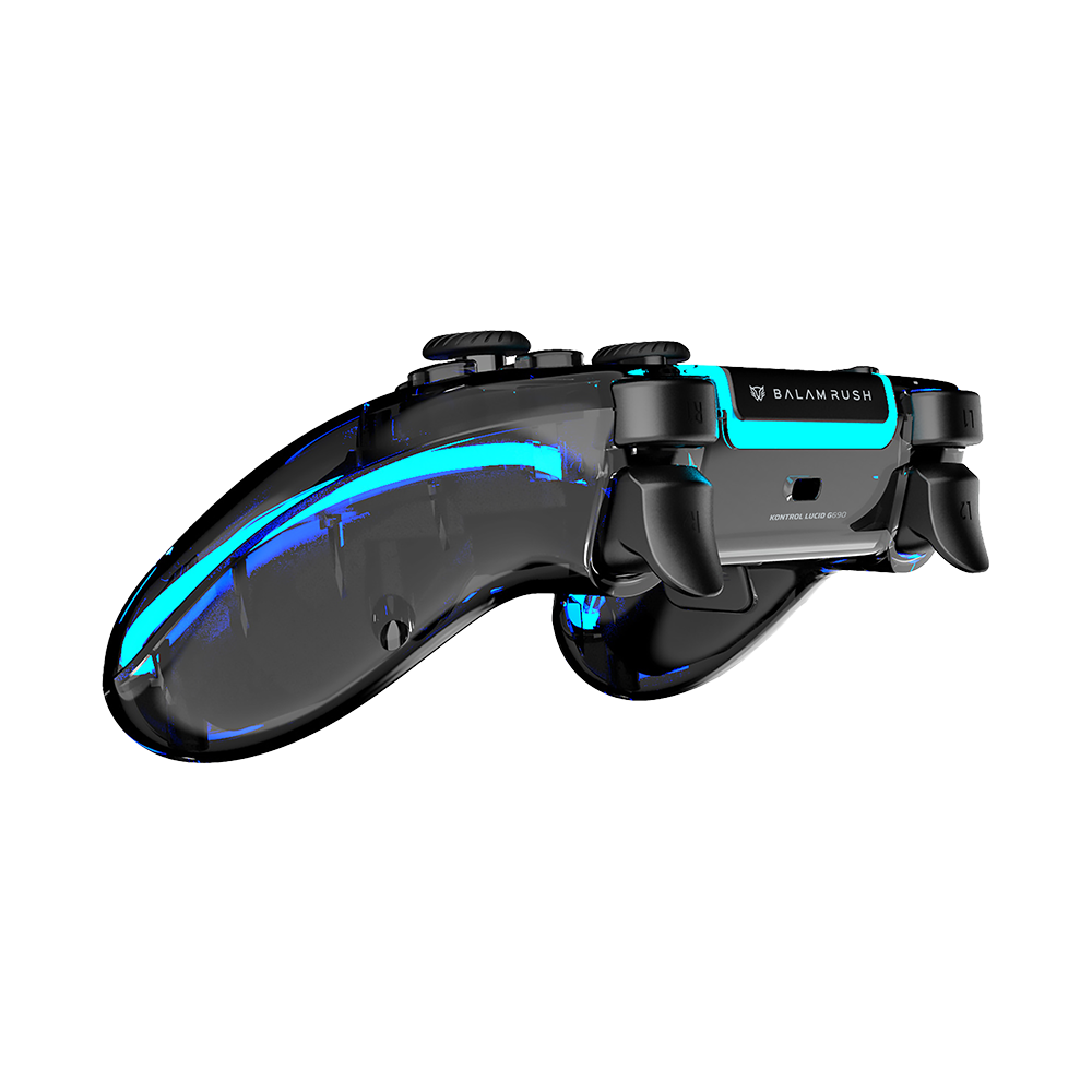 Control Balam Rush Lucid G690 RGB Compatible con PS5, Android, iOS y PC Bluetooth 5.0 o cable