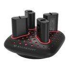 Base Carador Balam Rush para controles con 4 baterias ChargeCore Quad BC400 compatibles con Xbox One y Xbox Series cada una con 1400 mAh