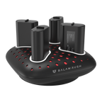 Base Carador Balam Rush para controles con 4 baterias ChargeCore Quad BC400 compatibles con Xbox One y Xbox Series cada una con 1400 mAh