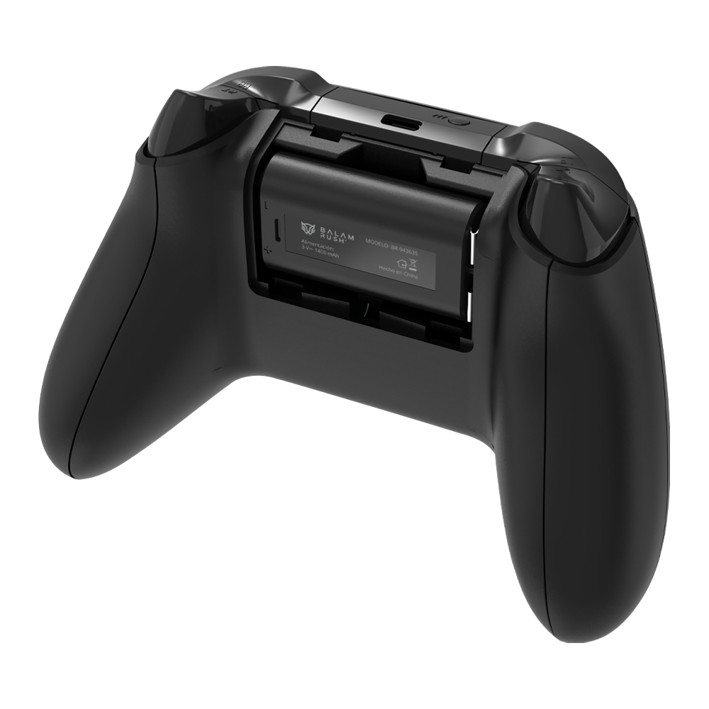 Base Carador Balam Rush para controles con 4 baterias ChargeCore Quad BC400 compatibles con Xbox One y Xbox Series cada una con 1400 mAh