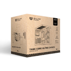 Gabinete Balam Rush Tank Core Ultra GM925 Media torre negro cristal 4xVentiladores ARGB ATX sin fuente