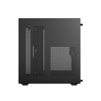 Gabinete Balam Tank Glow Mini 3500 Mini Torre negro cristal 3xVentiladores ARGB sin fuente