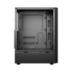 Gabinete Balam Rush Dragonfly Ventra GM570 Negro Gamer Compact Media Torre ATX 4xVentiladores ARGB Cristal templado frente tipo malla