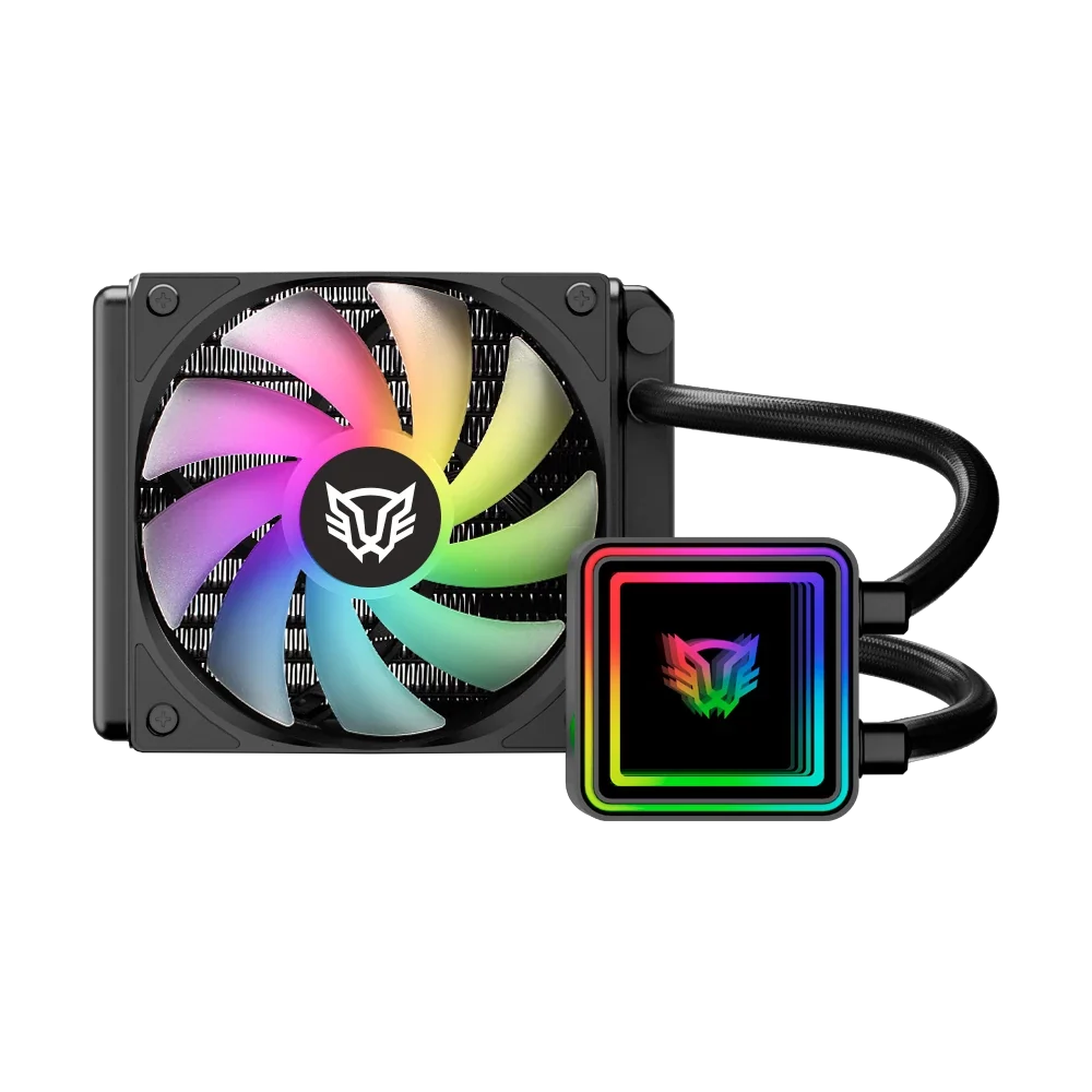 Enfriamiento Liquido Balam Rush Cryo Prism 120 Negro Display para monitoreo de temperatura ARGB 1x Vent 120 mm 230w