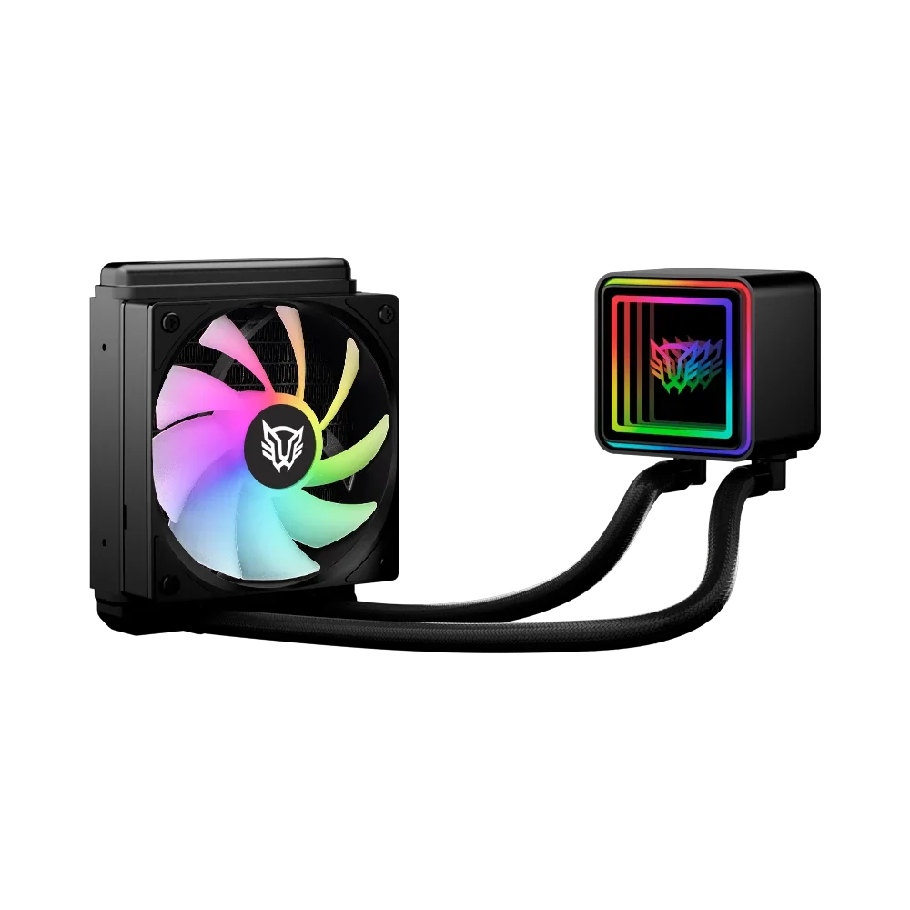 Enfriamiento Liquido Balam Rush Cryo Prism 120 Negro Display para monitoreo de temperatura ARGB 1x Vent 120 mm 230w