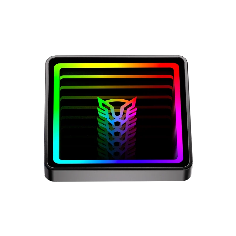 Enfriamiento Liquido Balam Rush Cryo Prism 240 Negro Display para monitoreo de temperatura ARGB 2x Vent 120 mm 270w