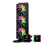 Enfriamiento Liquido Balam Rush Cryo Prism 360 Negro Display para monitoreo de temperatura ARGB 3x Vent 120 mm 300w