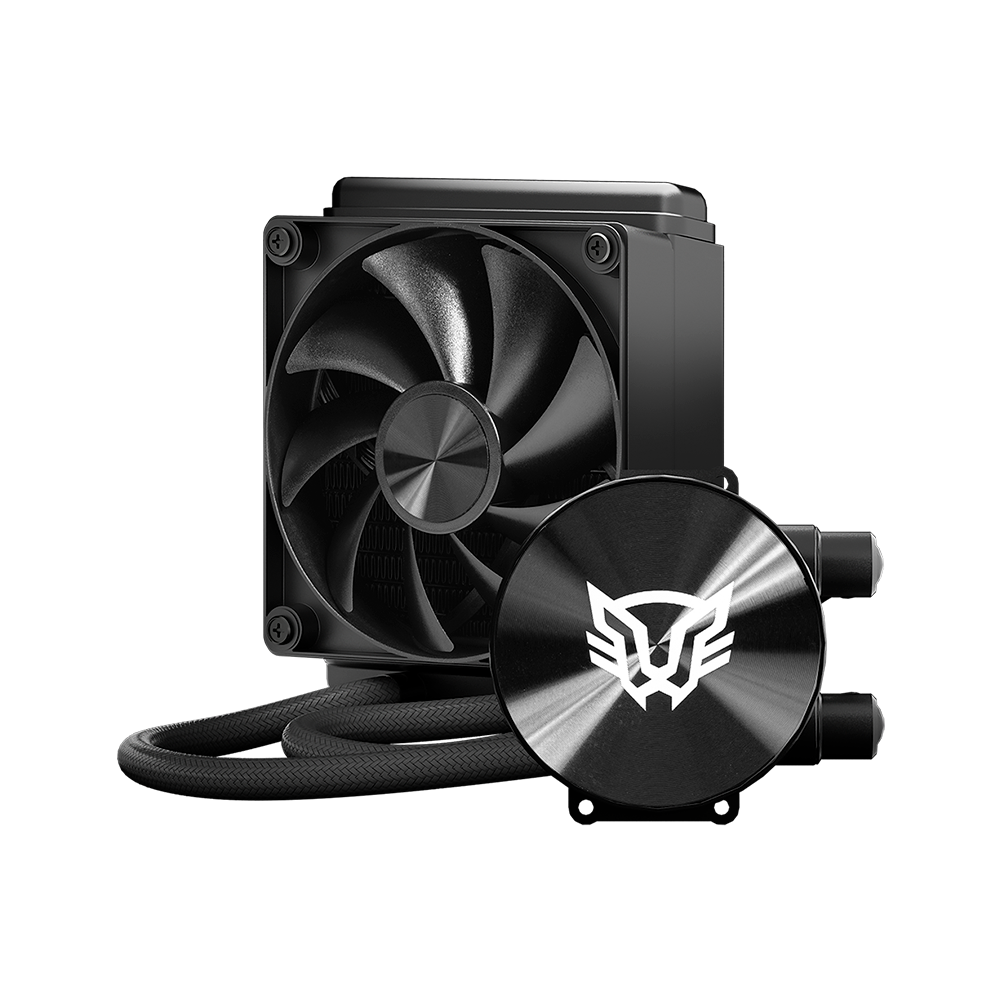 Enfriamiento Liquido Balam Rush Cryo AllBlack 120 Negro 1x Vent 120 mm 230w