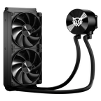 Enfriamiento Liquido Balam Rush Cryo AllBlack 240 Negro 2x Vent 120 mm 260w