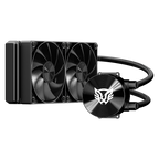 Enfriamiento Liquido Balam Rush Cryo AllBlack 240 Negro 2x Vent 120 mm 260w