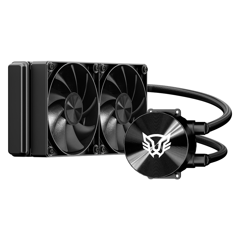 Enfriamiento Liquido Balam Rush Cryo AllBlack 240 Negro 2x Vent 120 mm 260w