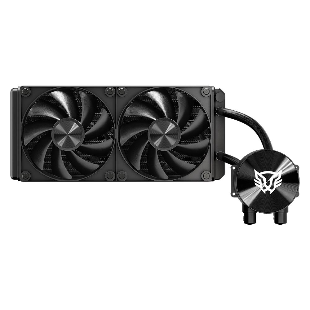Enfriamiento Liquido Balam Rush Cryo AllBlack 240 Negro 2x Vent 120 mm 260w