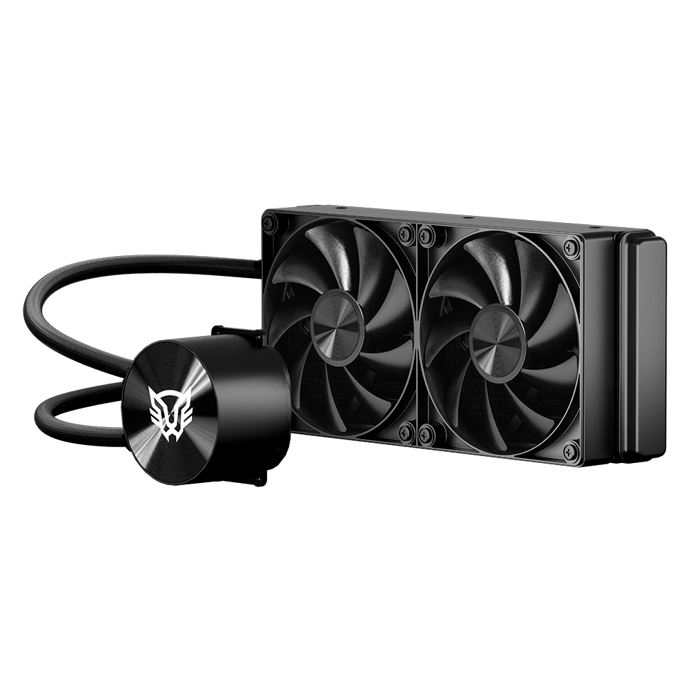 Enfriamiento Liquido Balam Rush Cryo AllBlack 240 Negro 2x Vent 120 mm 260w