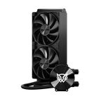 Enfriamiento Liquido Balam Rush Cryo AllBlack 240 Negro 2x Vent 120 mm 260w