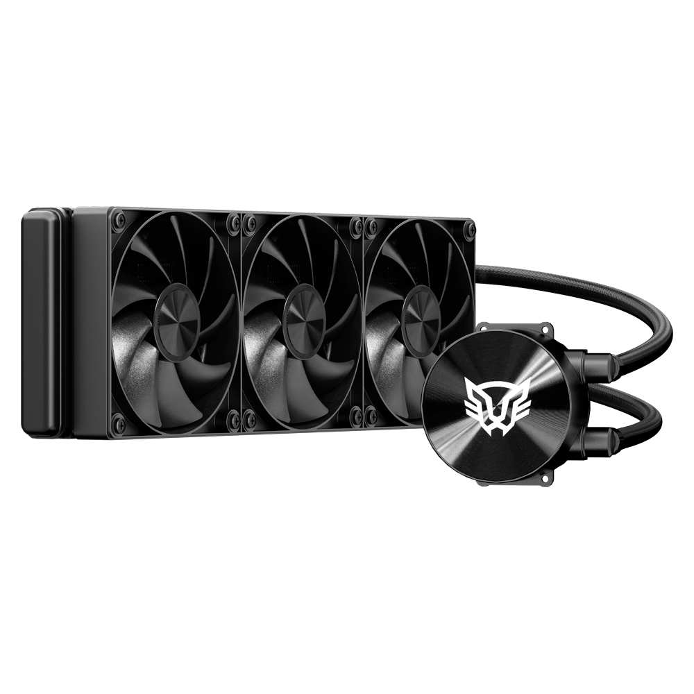 Enfriamiento Liquido Balam Rush Cryo AllBlack 360 Negro 3x Vent 120 mm 280w