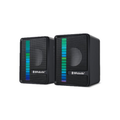 Bocinas Brobotix Multimedia RGB USB /3.5MM Negro