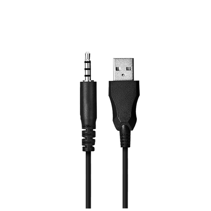 Audífonos Gamer Acteck Hesix II HS688 Alámbricos Over Ear Bocinas 50mm Mic Fijo Azender Negro