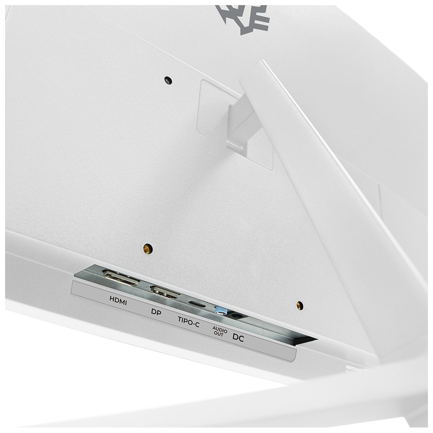 Monitor Balam Rush 27" Gaming Plano Titan MTG27Y FHD 180Hz Legend Blanco