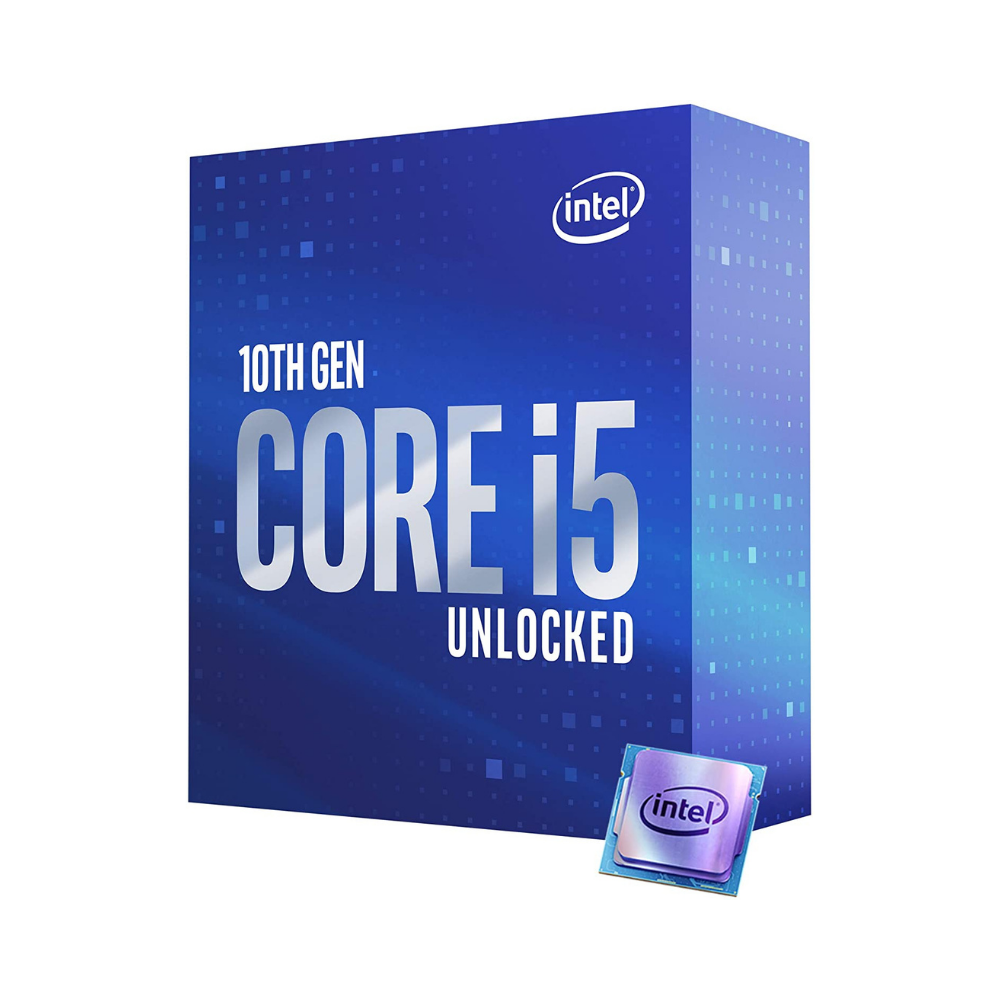 Procesador Intel Core i5-10600K - Sin Disipador y Gráficos, LGA 1200, 10ª Gen, 6 Núcleos, 4.1 GHz, 95W