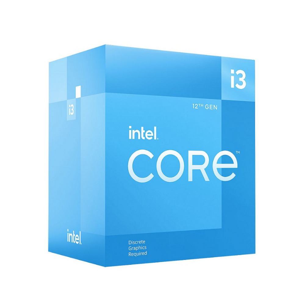 Procesador Intel Core i3-12100F con Disipador - Sin Gráficos, LGA 1700, 12ª Gen, 4 Núcleos, 3.3 GHz, 58W