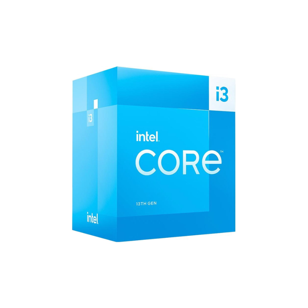 Procesador Intel Core i3-13100 con disipador y graficos LGA 1700 13a Gen 4Core 3.4GHz 60w
