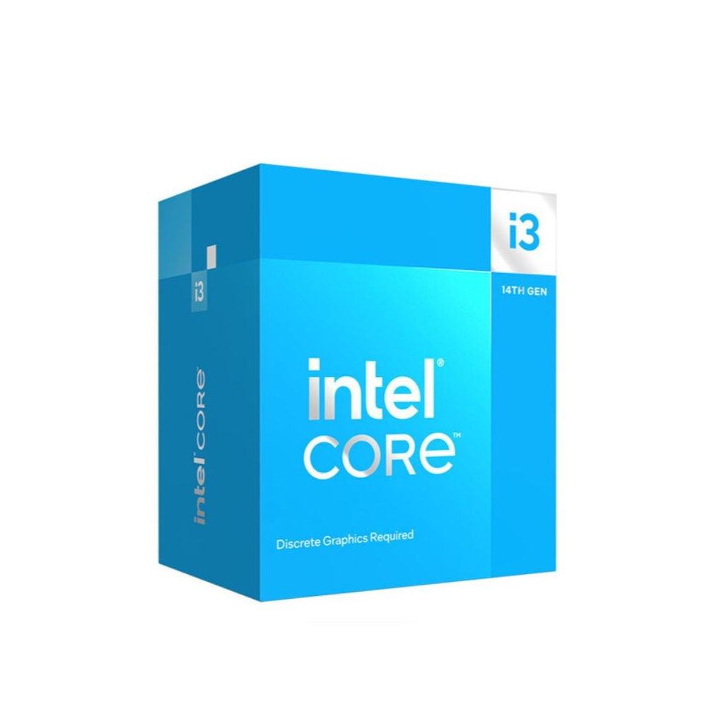 Procesador Intel Core i3-14100 con Disipador y Graficos - LGA 1700, Generacion 14, 4 Nucleos, 3.5 GHz, 60W