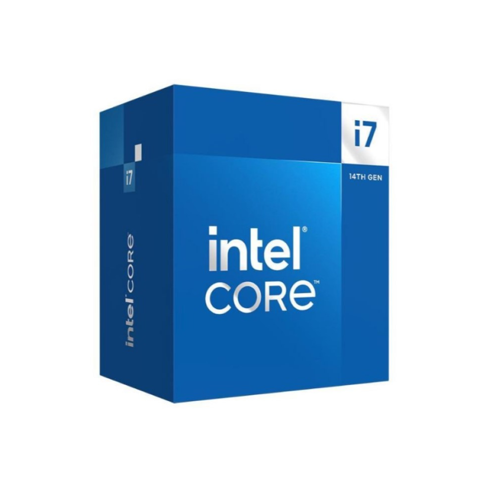 Procesador Intel Core i7-14700 con Disipador y Gráficos - LGA 1700, 14ª Gen, 20 Núcleos, 2.1 GHz, 65W