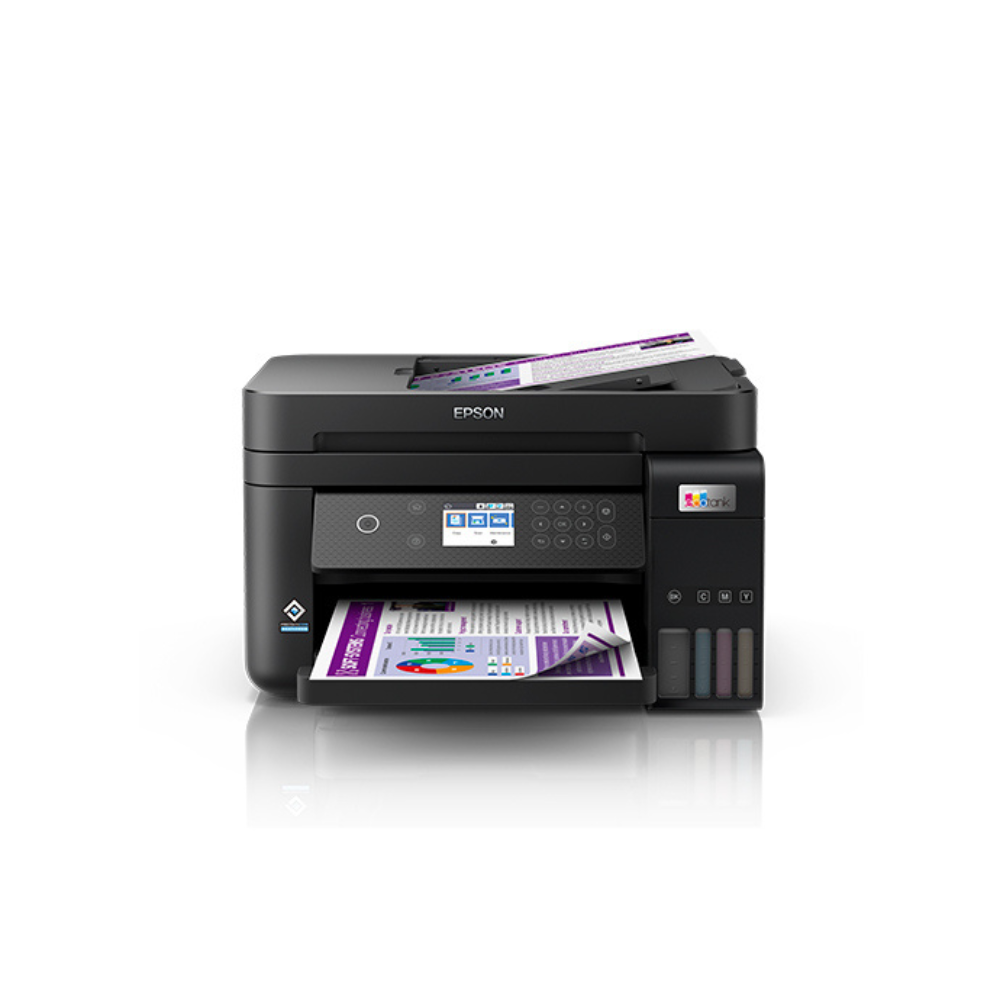 Multifuncional Epson L6270 33 ppm Negro / 20 ppm Color Tinta Continua EcoTank USB WiFi Red ADF Dúplex