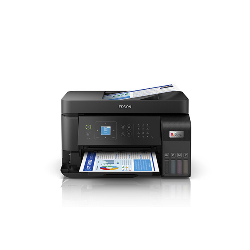 Multifuncional Epson L5590 33 ppm Negro / 20 ppm Color Tinta Continua EcoTank USB WiFi Red ADF