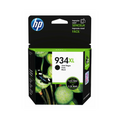 HP Cartucho original de tinta negra de alto rendimiento 934XL