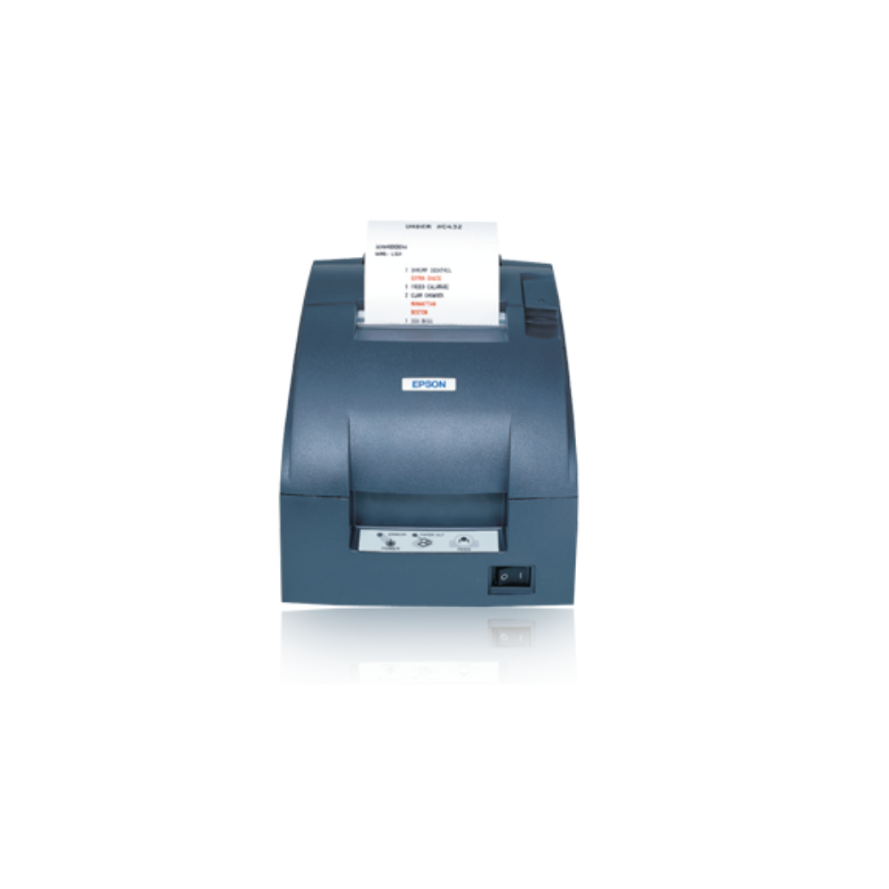 Miniprinter Epson TM-U220D-806 Matriz de 9 Agujas USB Impresión de Recibos Color Negra