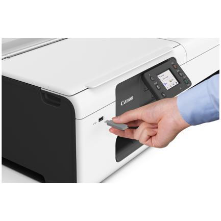 Plotter Canon imagePROGRAF TC-21 M de 24 con Sistema Inyección de Tinta Continua y Escaner de Cama Plana