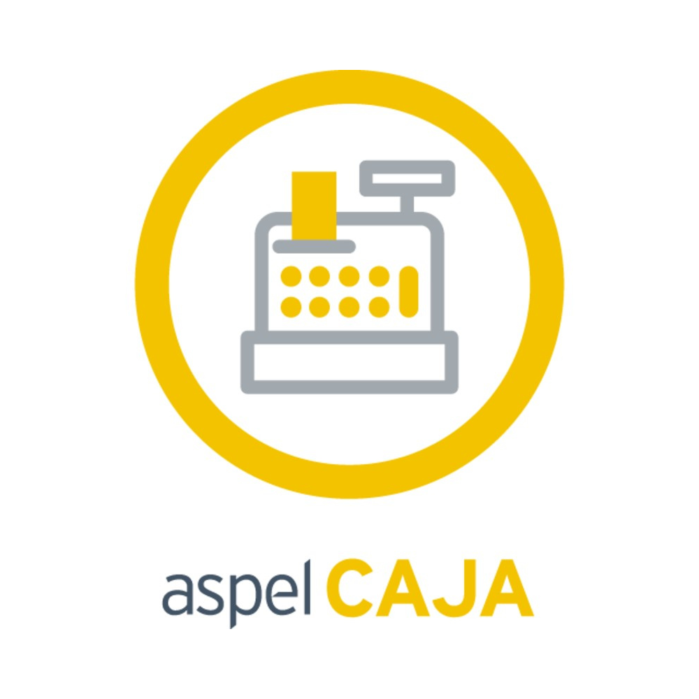 Siigo Aspel CAJA V5.0  Sistema Base Punto de Venta 1 Usuario 1 Empresa Perpetuo (Fisico) (CAJA1F)