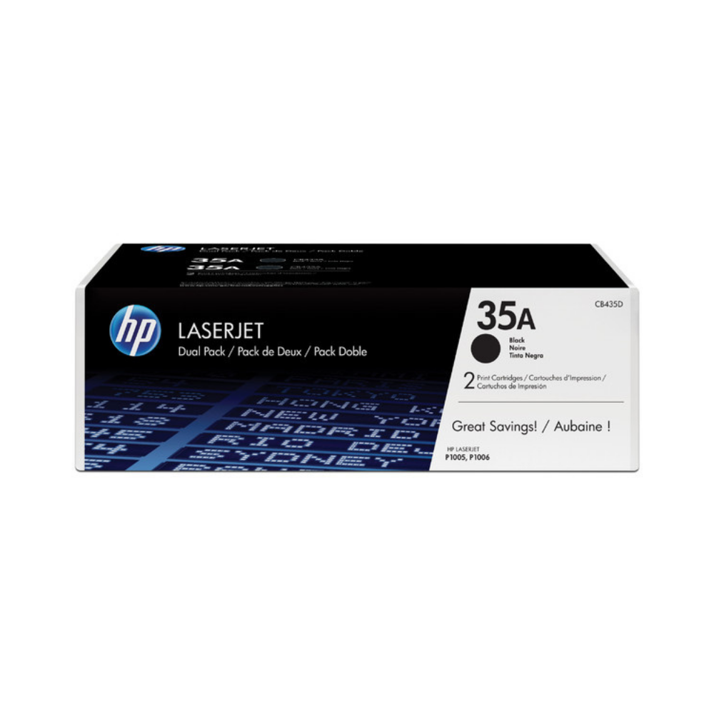 Toner HP P1006 Negro Dual Pack