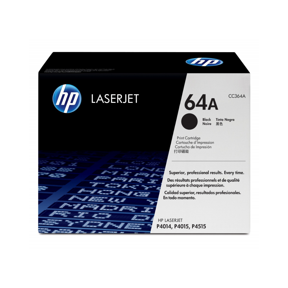 Tóner HP 64A LaserJet Negro