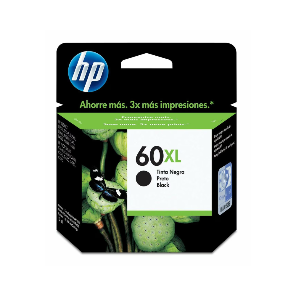 Tinta HP 60XL Negro LAR Inkjet