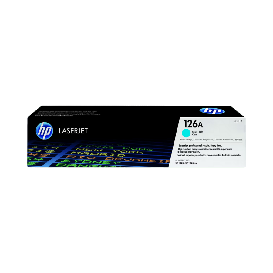 Tóner HP 126A LaserJet Cyan